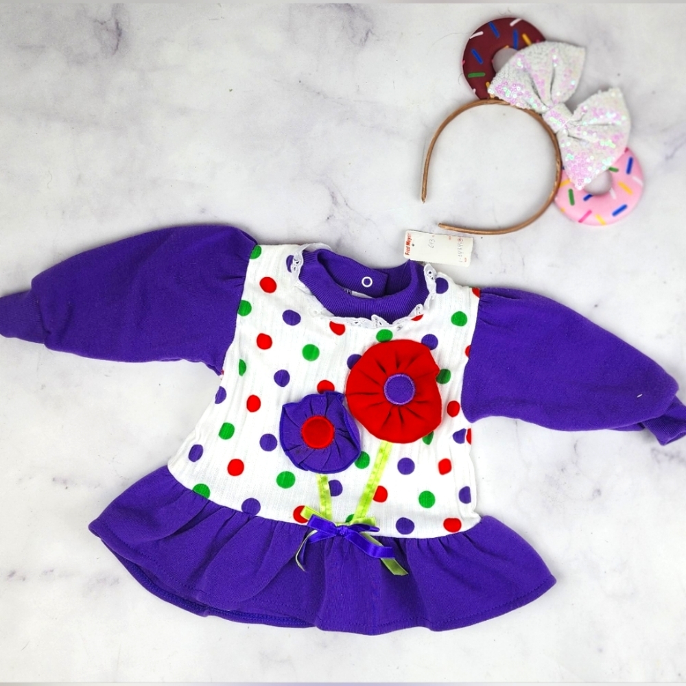 🥳SALE🥳VTG Celebrity Kids polkadot dress